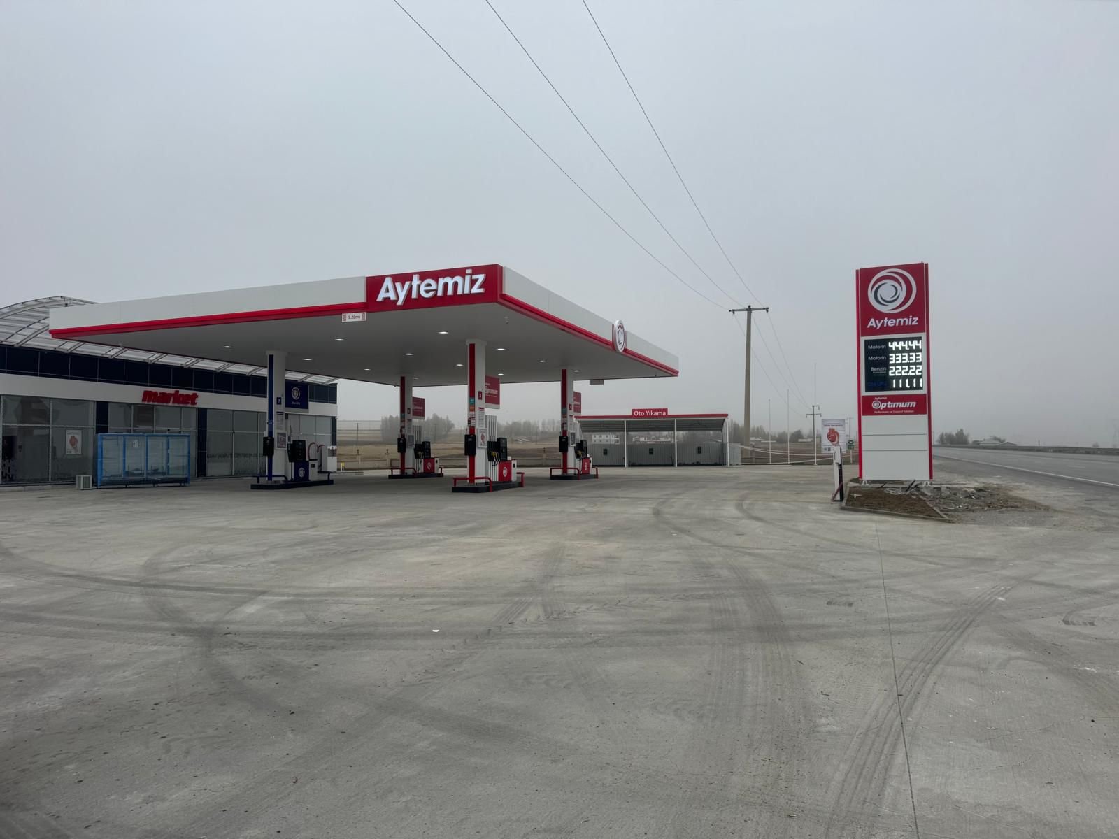 Yeşil Muş Ovası Aytemiz Petrol Açıldı!